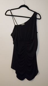 Little black one shoulder dress